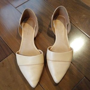 Madewell d'orsay leather flats